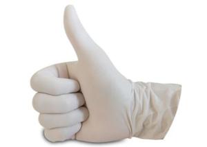 Quality Disposable Surgical Safety Latex Medical Examination Gloves for sale
