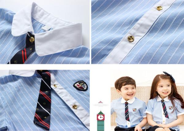 Professional Custom School Uniform Embroidery Clothing for primary school