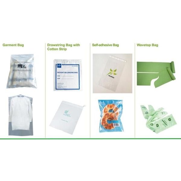 Food Waste Caddy Liner Compostable Garbage Bags Including 50 Bags, Compostable t-shirt bag, degradable bag manufacturer