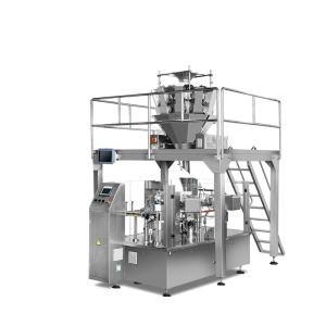 Biscuit Cookies Automatic Doypack Packing Machine 50g 100g Weighing