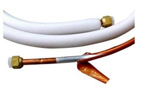 Quality RETEKOOL Anti-fire Air conditioning insulated copper aluminum connecting tube pipe for sale