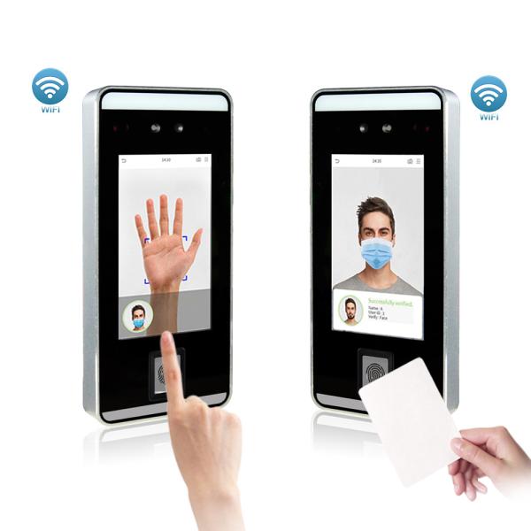 Buy Face Recognition Access Control System and Fingerprint Time attendance with WiFi Function Support RFID card at wholesale prices