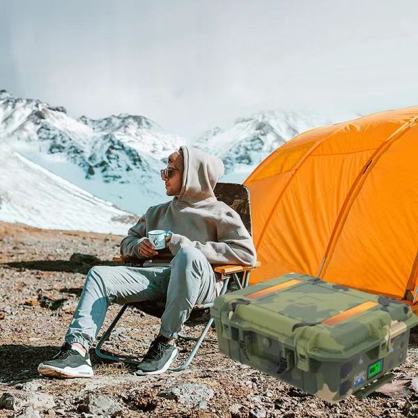 Weather Resistance 3500W Lithium Ion Portable Power Station 3315.2Wh AL3500