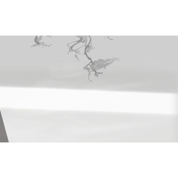 Silver Mirror Aluminum Composite Panel 1220mm Width / 4mm Thickness