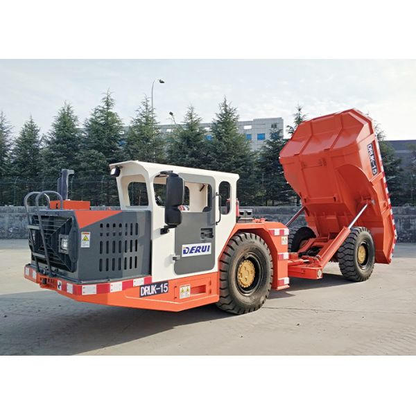 DERUI DRUK-15 Coal Mines Usage High Tipping Underground Mining Truck