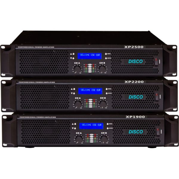 Class H DJ Power Amplifier circuit LCD control XP Series XP400-XP2800