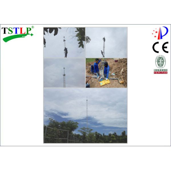 Advanced Ese Lightning Arrester 408mm Product Height For Home Lightning Protection