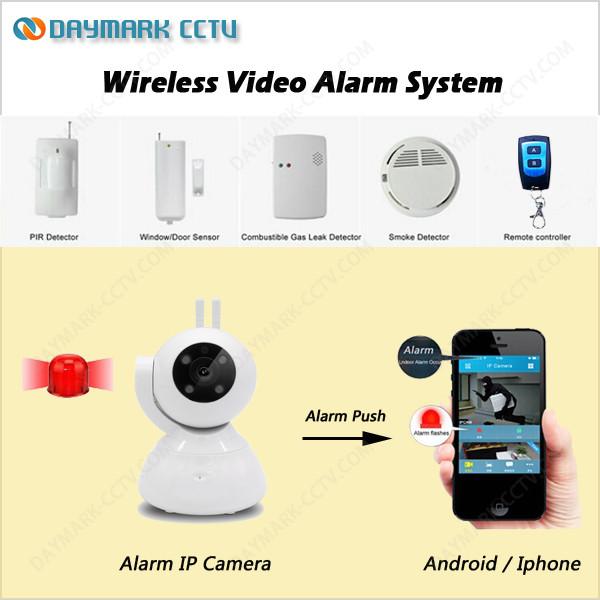 Buy Yoosee app RF433 alarm motion sensor security camera wifi for home security at wholesale prices