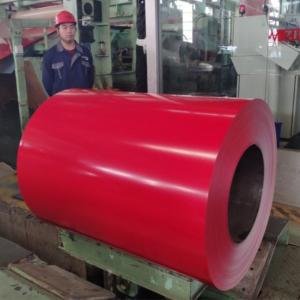 Quality Prepainted Galvanized PPGL Steel Coil Color Coated For Corrugated Metal Roofing Sheet for sale
