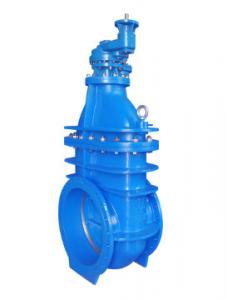 China Cast Iron Non Rising Stem DN800 Metal Seated Gate Valve on sale