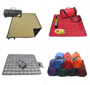 China Polyester Portable Waterproof Picnic Mat / Camping Mat / Yoga Mat / Beach Mat on sale