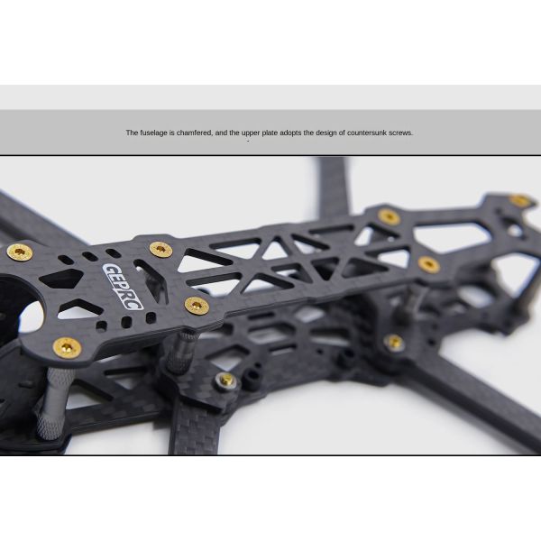 GEPRC Mark 4 FPV Racing Drone Quadcopter Frame Rooster 230mm 5 Inch 225mm/6 Inch 260mm/7 Inch 295mm Arm W/ Security Protection