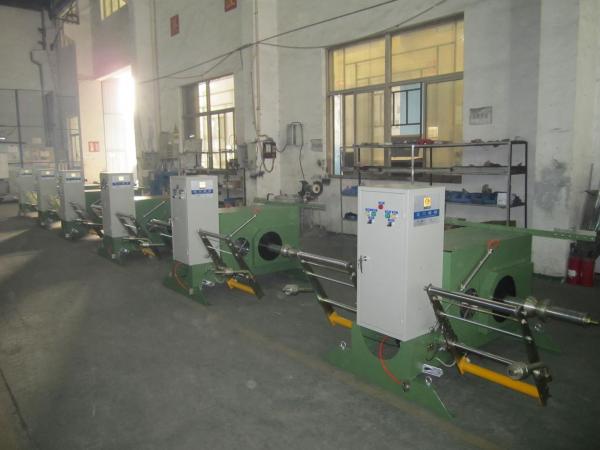 Buy Copper Wire Double Twist Bunching Machine Multiple Drawing Bobbins Active Pay Off Machine at wholesale prices