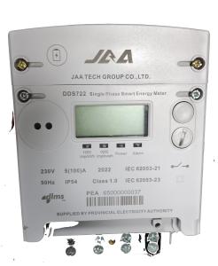 China CalinMeter Single Phase STS Prepaid Energy Meter PLC/RF/GPRS Multi Tariff Microgrid System Minigrid Offgrid Class 1 Accuracy for Tanzania on sale