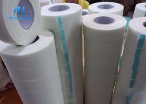 Quality 100mm Wide Self Adhesive Mesh Drywall Tape , Huili Self Adhesive Scrim Tape for sale