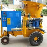 3m3 Per Hour Refractories Cement Spray Machine , 4KW Small Concrete Pump
