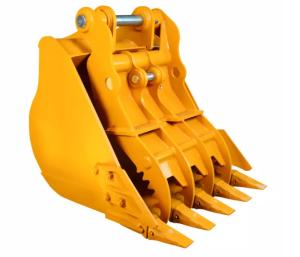Quality Excavator Thumb Removable Teeth Hydraulic Thumb Bucket For Disposable Waste for sale