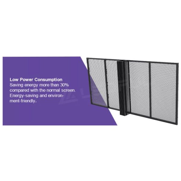 Glass Transparent Video Led Curtain Screen Panel For Concerts P2.8 P3.91 P7.8