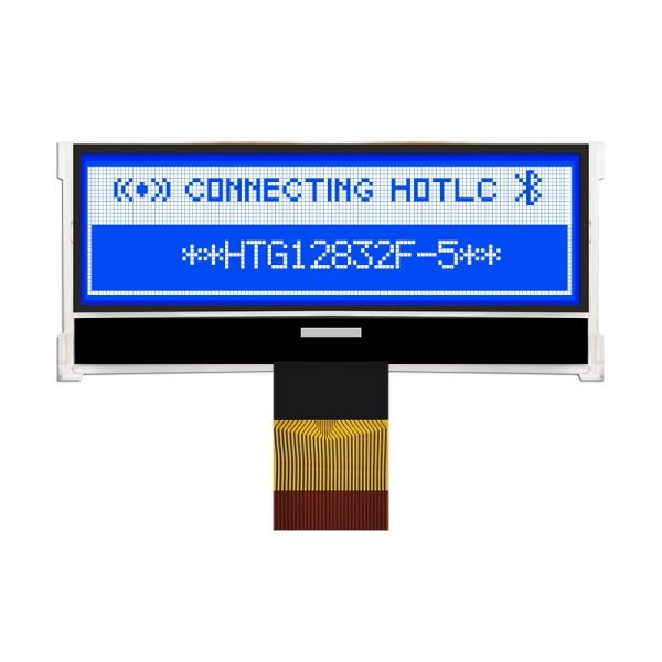 128X32 Graphic COG LCD ST7565R | FSTN + Display With White Backlight/HTG12832F-5
