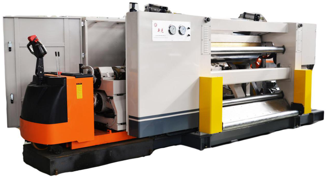 Good Operation Carton Making Machine Casset Type Single Facer Width 1800 Mm