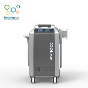 Quality Newest Fat Freezing Cryolipolysis With Chin Treatment Double Cryo Machine 4 Handles Channel Cool Body Fat Freezing for sale