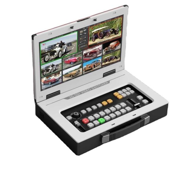 Buy 8 Channel HD Video Switcher For Church Live Streaming With IPTV Support And IP Output at wholesale prices