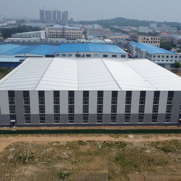 Prefab Multi-Storey Steel Warehouse with Truss Roof