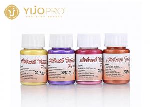 China Pearly Ink Permanent Tattoo Ink Airbrush Body Painting Tattoo Ink Pigment 12 Colors on sale