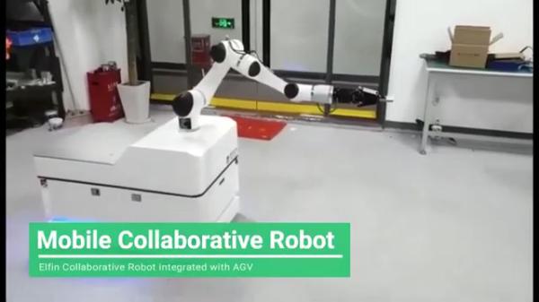 Buy 6 Axis Arm Robot Han's Star Mobile Platform Handling Robot Cobot as Programmable Robot Arm at wholesale prices