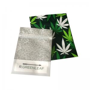 China Hot sale smell proof bag smoking weed package bags stand up zip plastic pouches for Cigar packing on sale