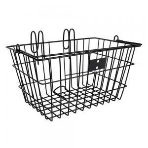 China Front Steel Steel Wire Bicycle Basket Durable Customized Color Compact Design OEM on sale