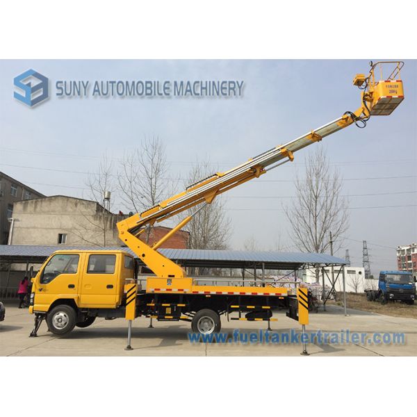 ISUZU 600P High Altitude Operation Truck Aerial Platform Truck Double Row Cabin