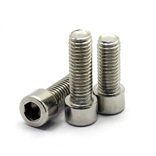 White Zinc Plated Hexagon Head Coupling Nut with Thickened Design and Steel Material