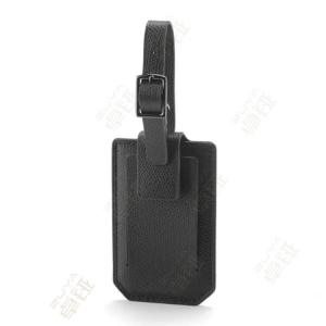 Quality Customized Made Pu Leather Bag Tag Genuine Leather Golf Bag Name Tag for sale