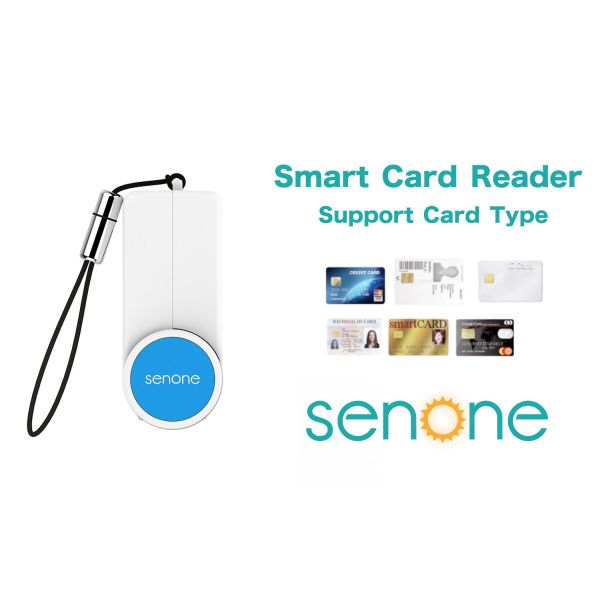 Boutique Customized Folding Smart Card Reader for Type C Mobile Phone