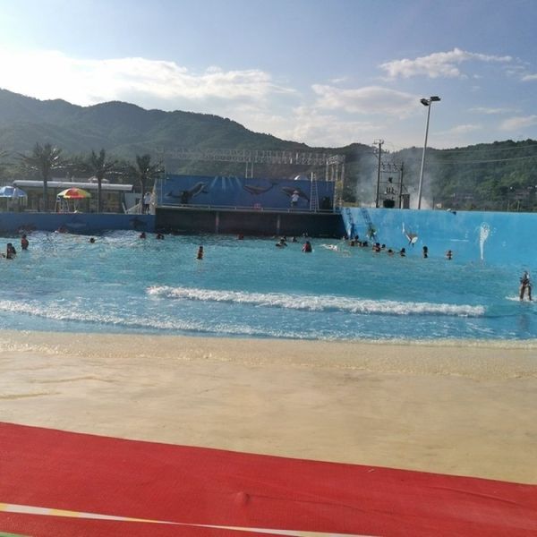Man Made Water Park Wave Pool Machine LANCHAO-WP02 Eco Friendly
