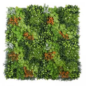 Quality Faux Ivy Artificial Green Walls Covering Boxwood Hedge Backdrop Grass Panel for sale