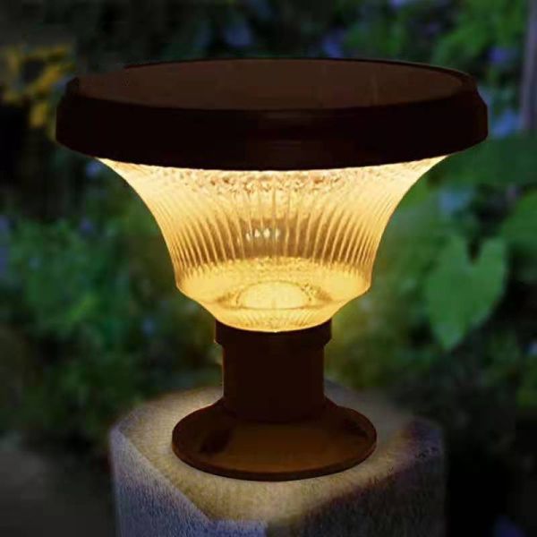 Aluminum material waterproof outdoor use Garden Pillar Light Courtyard Stigma Post Lantern Lighting Gateway Park Pathway