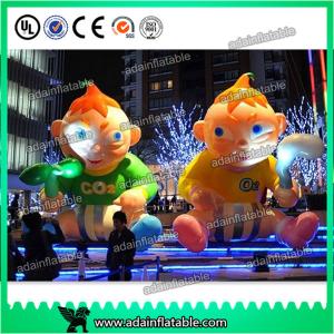 Quality 3m Customized Advertising Inflatable Human Cartoon Kids Replica Baby Inflatable for sale
