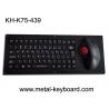Buy cheap 5VDC Ergonomic Laser Industrial Keyboard With Trackball FCC USB from wholesalers
