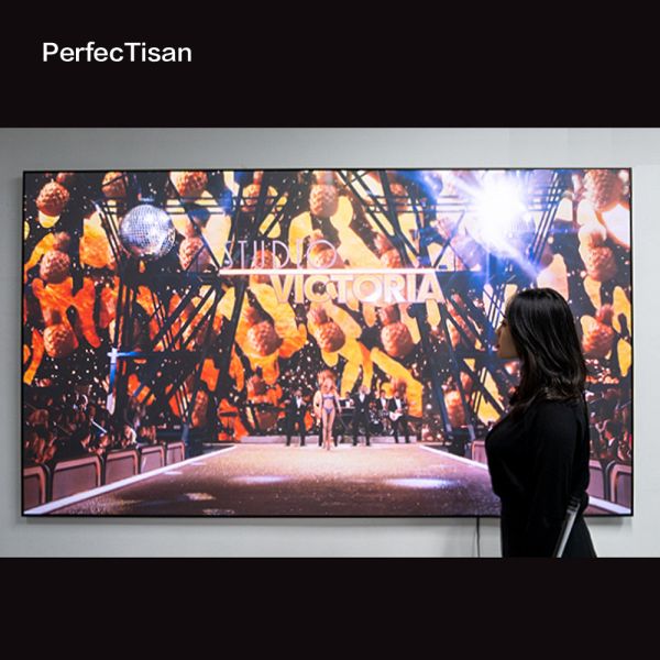 UST Fixed Frame Screen 4k PET Crystal Projector Screen 120 Inch