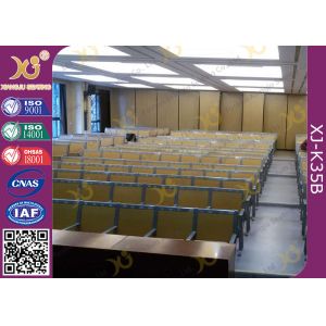 Quality University Classroom Aluminum School Desk And Chair Set With Foldable Table for sale