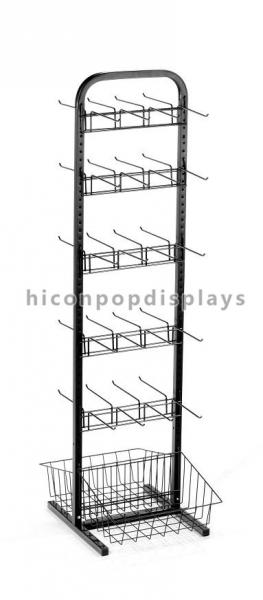 Buy Exhibition Flooring Display Stands / Metal Wire Grid Display Racks at wholesale prices