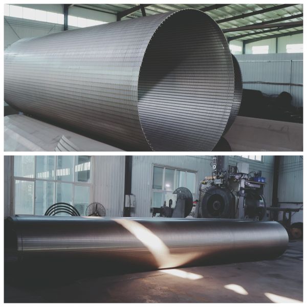 Johnson Screen Filter Metal Panel Stainless Steel Wedge Wire Screen For Water Oil Well Filter