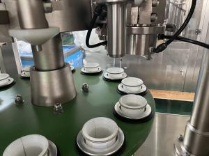 Quality Semi Automatic Paste Filling And Sealing Machine With ±1% Accuracy And PLC Control System for sale