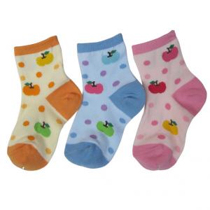 China Soft knitted custom design, color cute candy Colors Children's Socks on sale