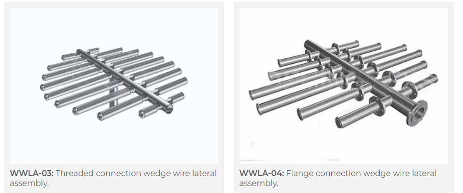 DN32 219mm Wedge Wire Lateral Assembly For Under Draining Filtering