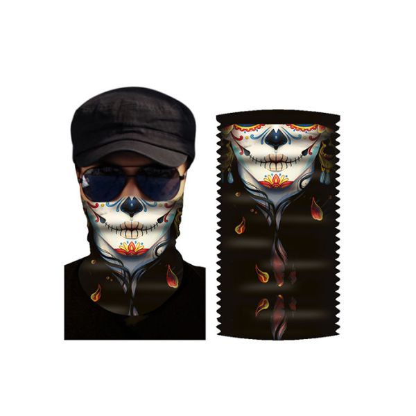 Breathable Stretchable Multifunctional Seamless Tube Bandana