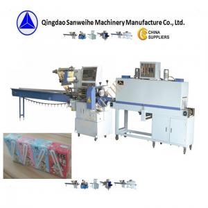 China SWC 590 SWD 2000 Shrink Wrap Packing Machine Cotton Swab Shrink Wrapping Machine on sale