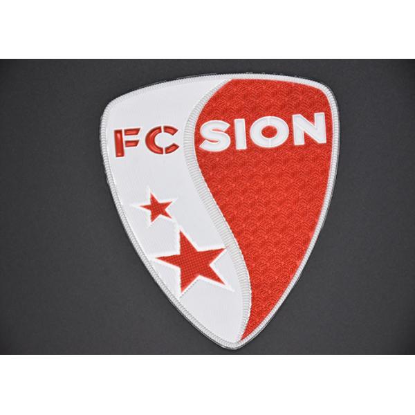 Clothing TPU Custom Uniform Patches , Heat Press Iron On Patches